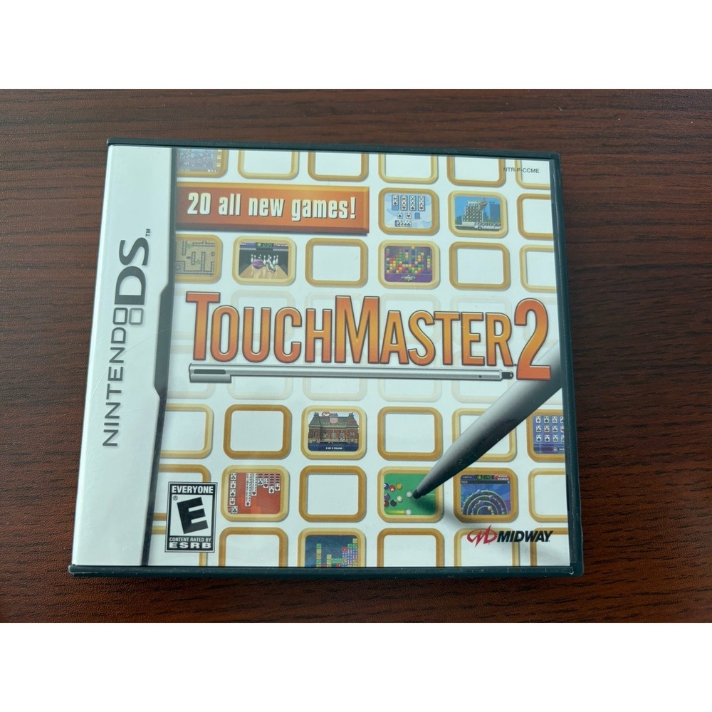 Touchmaster‎ 2 Nintendo DSGame CIB Complete In Original Case w/Manual Tested